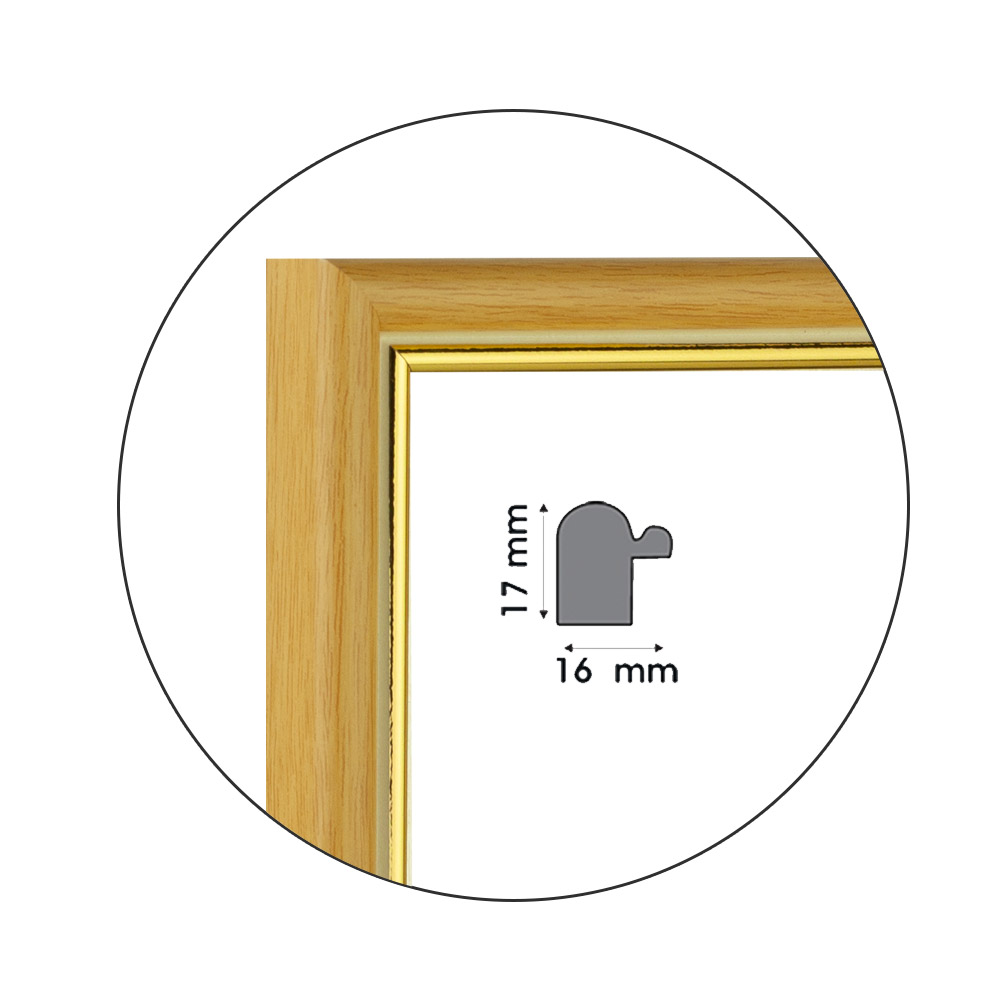 Ramă Oro Bionda | 1,6 cm